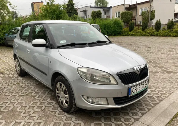 kraków Skoda Fabia cena 9900 przebieg: 196041, rok produkcji 2013 z Kraków